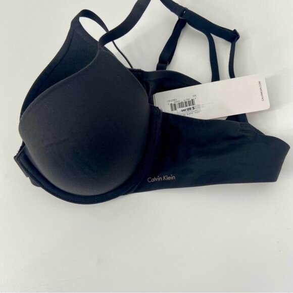 Calvin Klein Perfectly Fit Modern TShirt Bra Black Size 30C - Picture 12 of 13